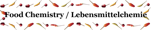 Food Chemistry / Lebensmittelchemie